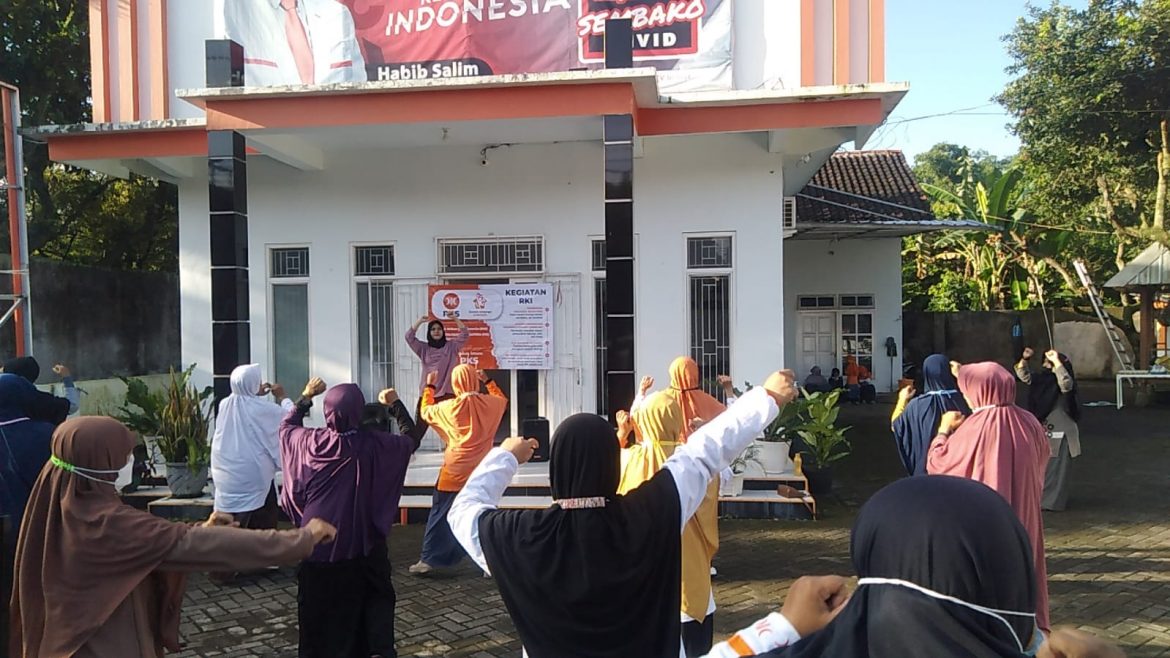 Rumah Keluarga Indonesia (RKI) Gelar Senam PKS Rutin Setiap Bulan